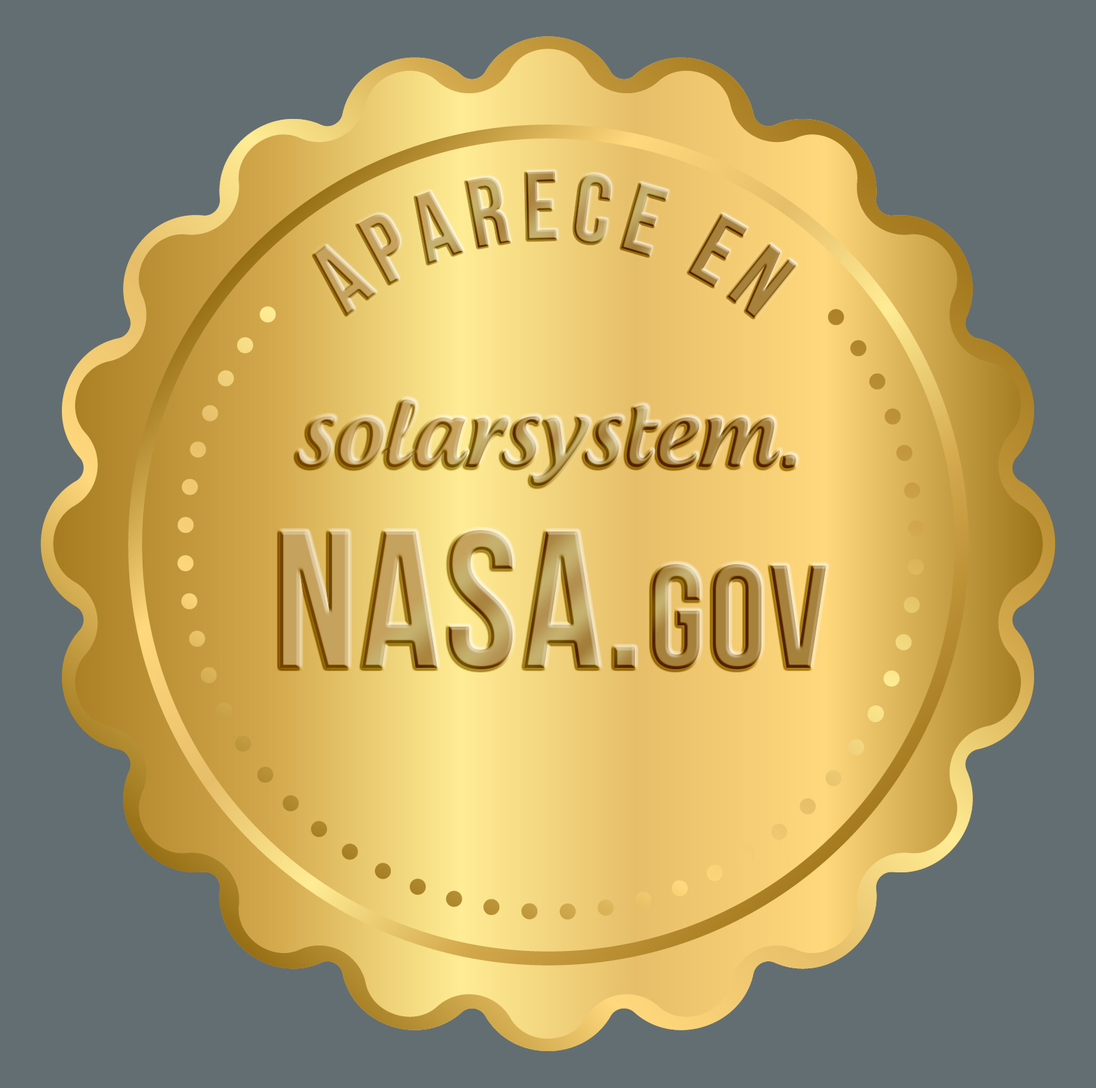 Aparece en solarsystem.NASA.gov